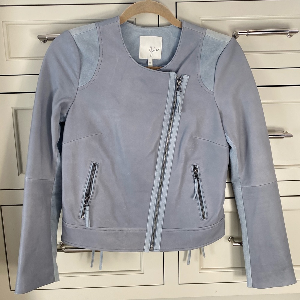 Joie Size XS leather jacket